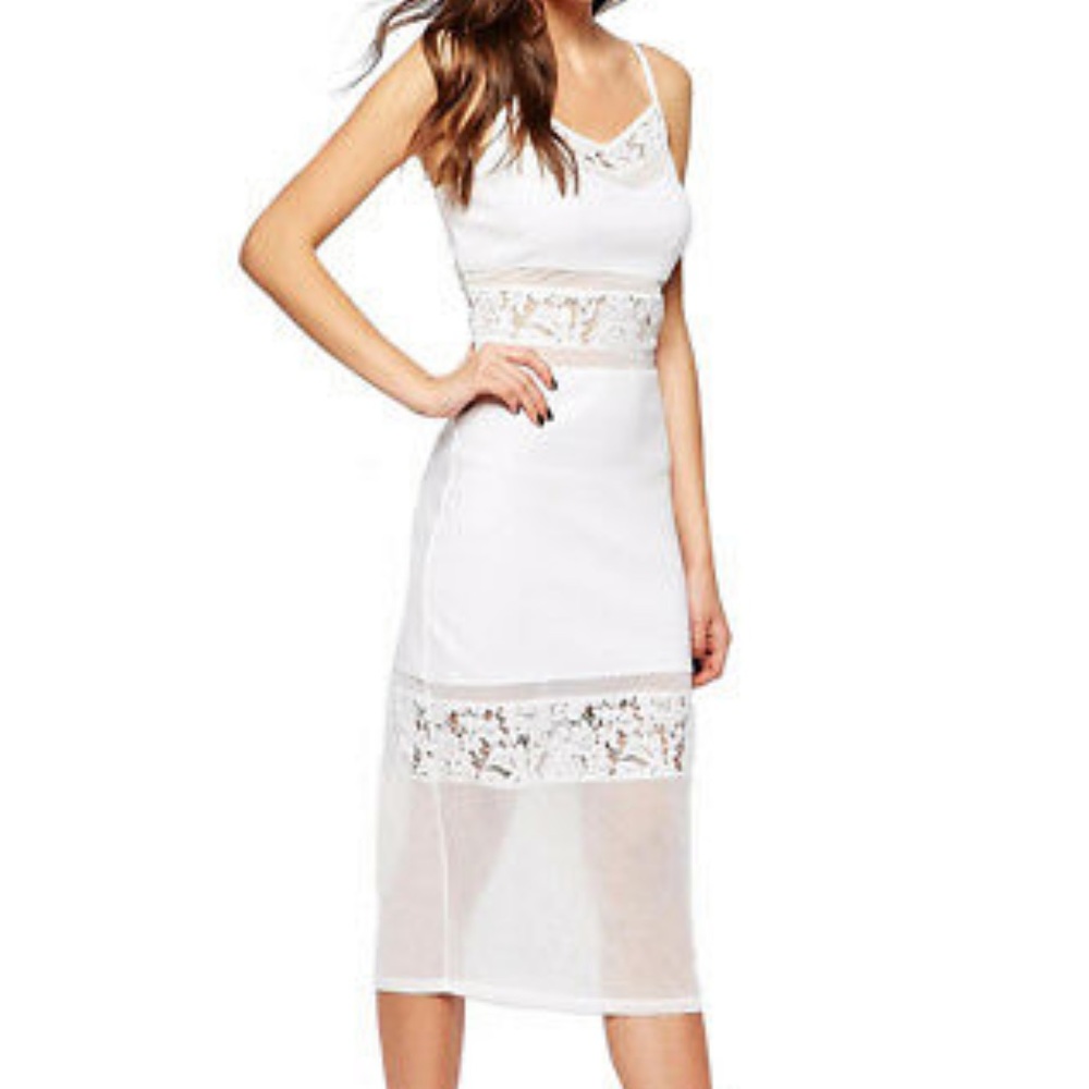French Connection White dress